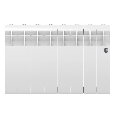 Радиатор биметаллический Royal Thermo BiLiner 350 белый - 8 секц.