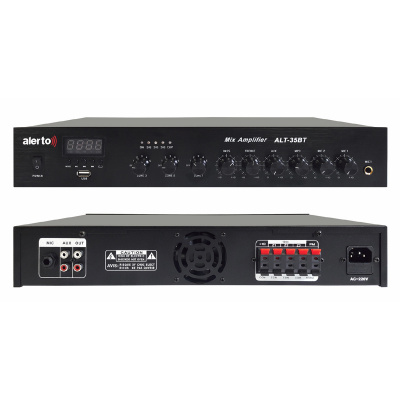 Микшер-усилитель Alerto ALT-120BT USB FM Bluetooth